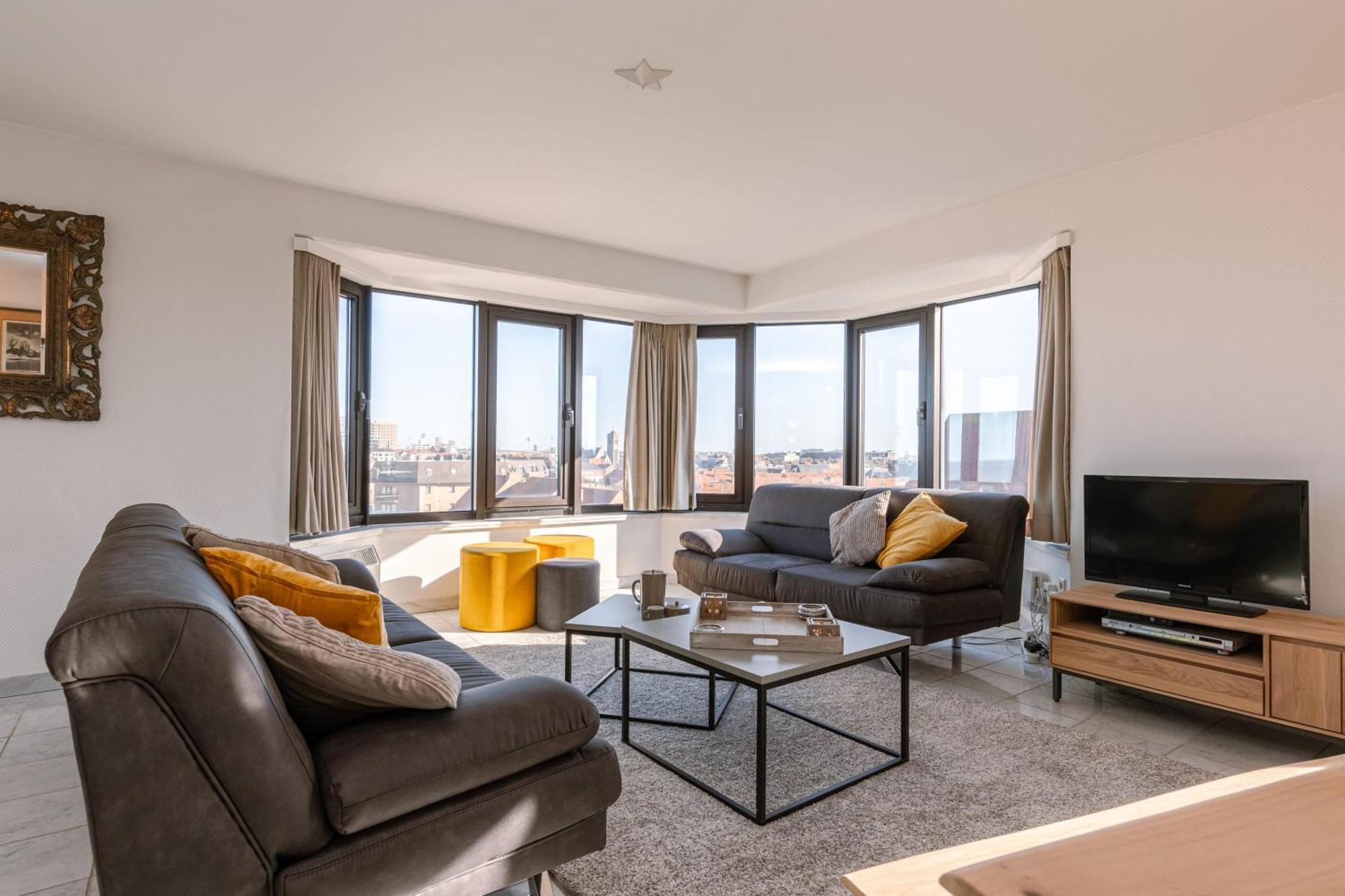 Huswell - Spacious & Modern Sea View Apartment With Garage Ostende Exteriér fotografie