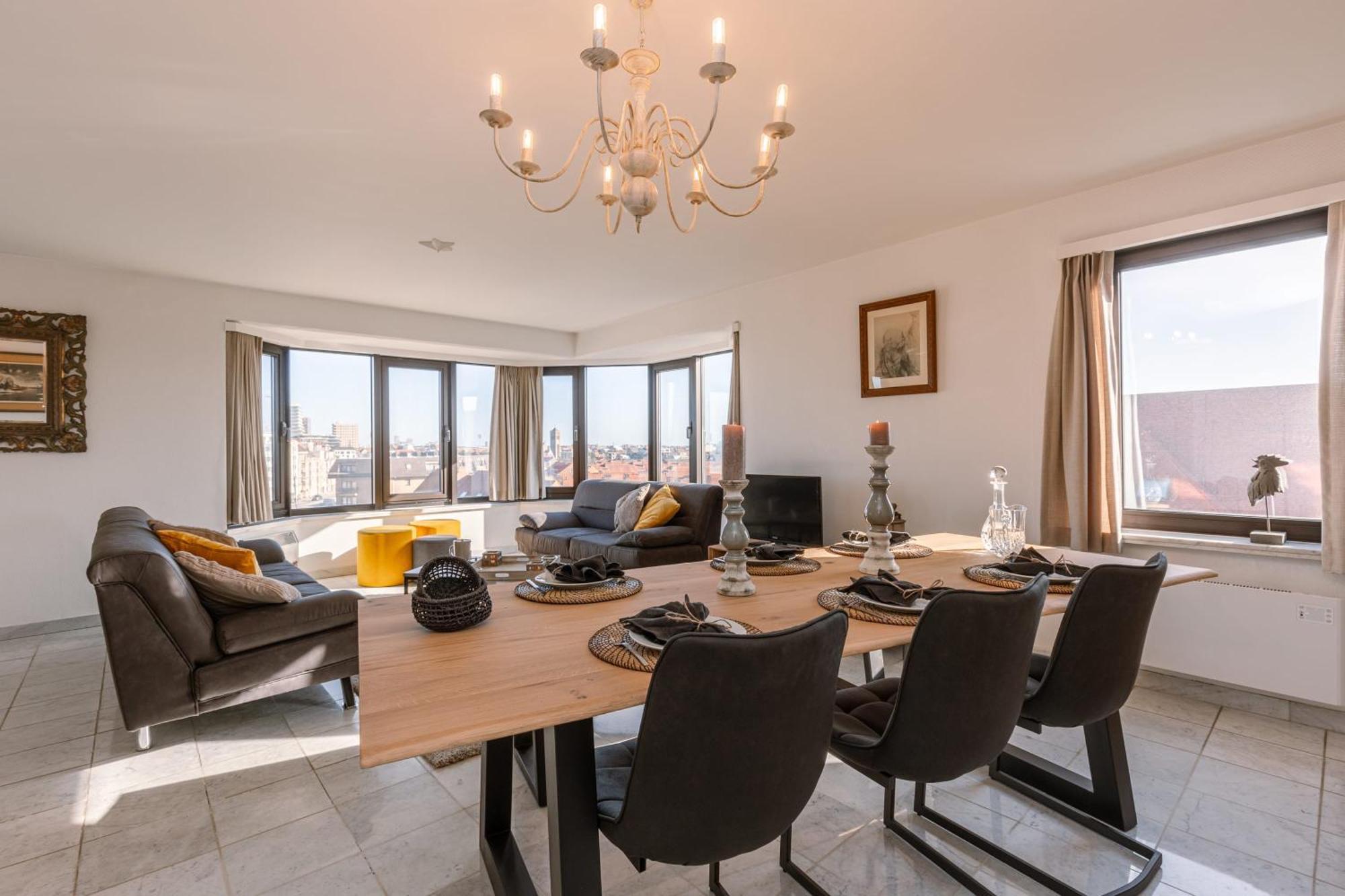 Huswell - Spacious & Modern Sea View Apartment With Garage Ostende Exteriér fotografie
